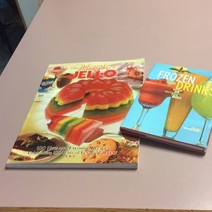 Jell-o Recipe Book & Frozen Drinks Book